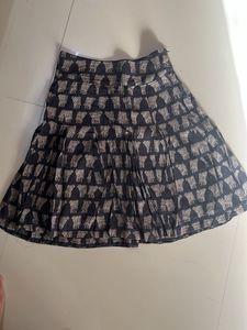 Chic Elephant Print Skirt