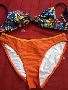 Floral Print Bikini Set
