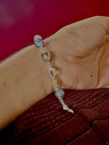 Y2K Bracelet with Heart Charm