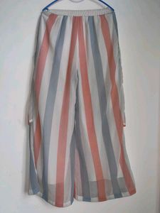 Striped Palazzo Pants