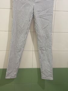 Chic Checked Slim Fit Trousers