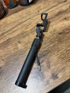 Black Selfie Stick with Bluetooth Remote