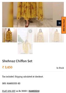Elegant Yellow Floral Kurta Set