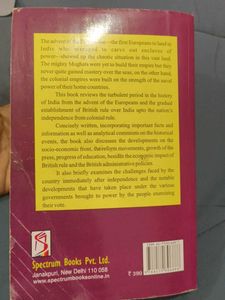 A Brief History of Modern India Book