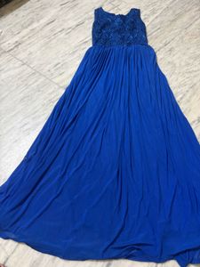 Stunning Royal Blue Ethnic Gown