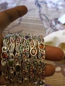 Gota Chandi Bangles