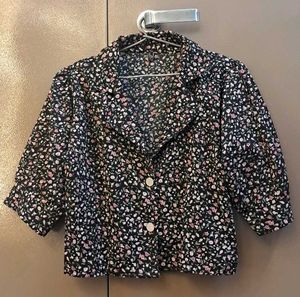 Floral Print Blazer - Forever 21