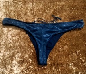 Black Lace Thong Panty