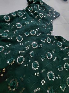 Elegant Dark Green lehenga choli