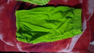 Light Green Shirt With Short