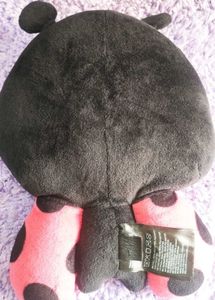 Ladybug Plush Pillow