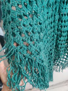 Beautiful ,crochet Poncho...no flaws