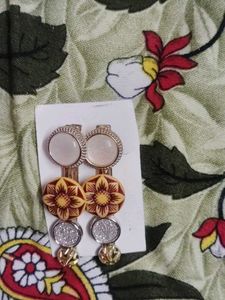 Elegant Designer Hair Clips for Women | Pearl, Flo