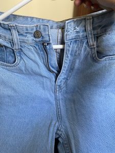Light Wash Wide Leg Jeans