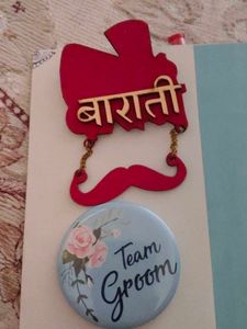 Indian Wedding Barati & Team Groom Accessory