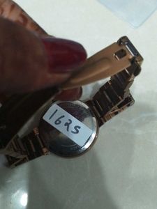 Rose Gold Analog Watch