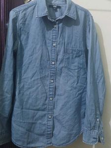 Classic Blue Denim Shirt