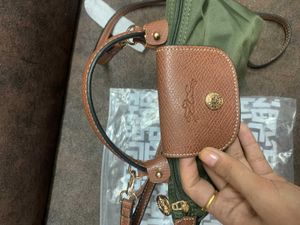 Longchamp Le Pliage Green Shoulder Bag