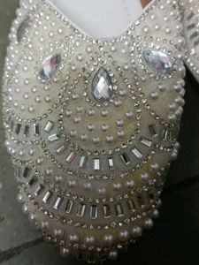 white colour sandal