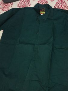 Men Dark Green Shirt