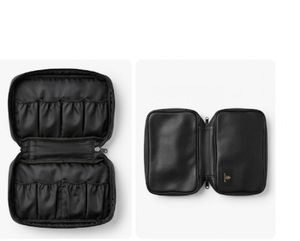 Stylish Black Leather Pouch