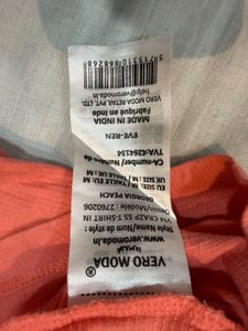 VERO MODA ORIGINAL Coral Twist Puff Sleeve T
