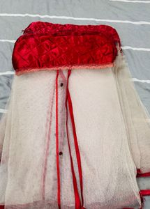 Multipurpose Satin Saree Cover Pack of 12