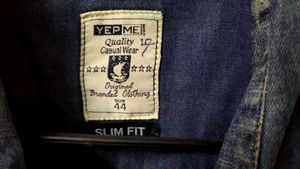 Yepme Denim Faded press button shirt - 44