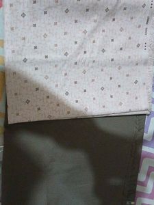 men Unstitched Dress Material Set for gift