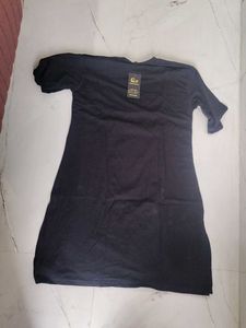 Comfortable Black Tunic "A New Era of Me"