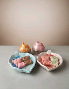 couple teddy  Decorative sented Candles