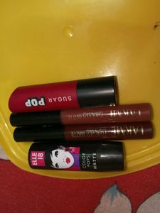 Assorted Matte lipsticks set of 4