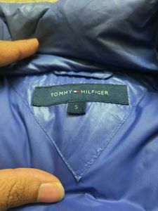 Blue Tommy Hilfiger Puffer Jacket