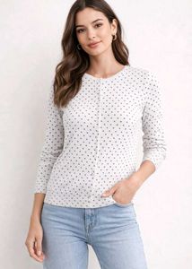 Polka Dot Cardigan