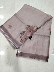 Kota silk Embroidered Saree 4