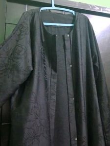 Elegant Black Abaya Style Gown
