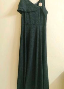 Midnight draped maxi dress 🖤