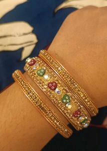 Beautiful Embellished Bangles