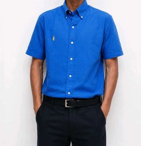 Ralph Lauren Half sleeve shirt Blue colour