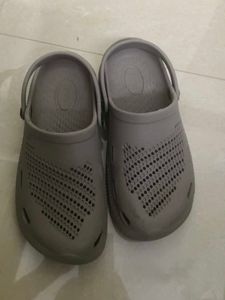 Comfortable Grey Clogs