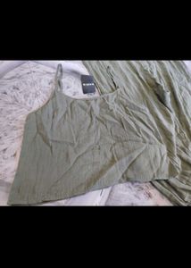 Stylish Olive Green Co-ord Set