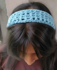 Colorful Crochet Knit mess Headbands