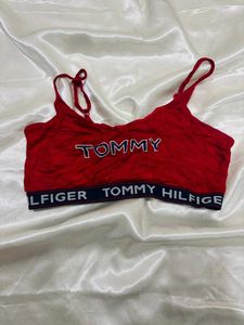 Tommy Hilfiger Red Sports Bra