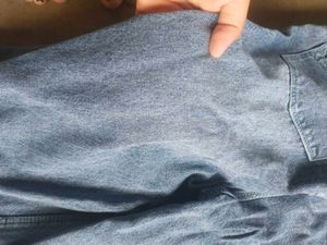 light blue faded jean