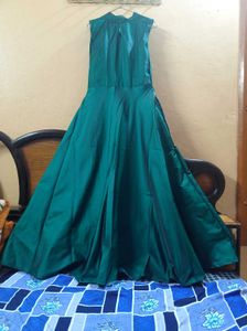 Elegant Teal Fairy Gown