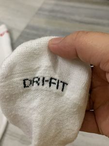 Nike Dri-FIT White Socks