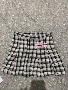 Black pink Inspired Cute Mini Skirt