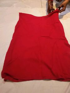 Red Embroidered Kurta - Elegant Ethnic Style
