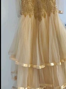 STUNNING HEAVY CANCan GOWN