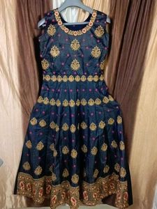 Elegant Embroidered Anarkali Dress